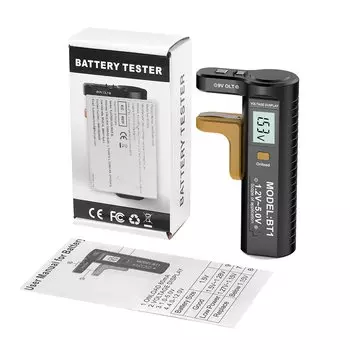 Aideepen Универсальный Цифровой Тестер Батарей