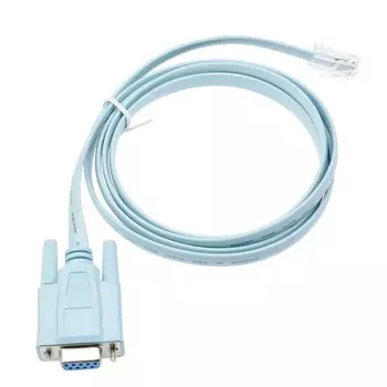 USB консольный кабель RJ45 Cat5 Ethernet для Rs232 DB9 COM, последовательные женские роутеры, сетевой адаптер, длина кабеля 1,5 м