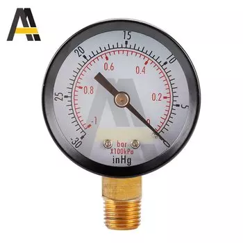 Aideepen Вакуумный манометр 2"