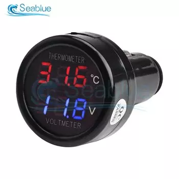 Aideepen Voltmeter Thermometer