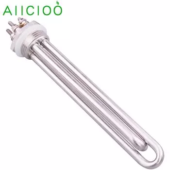 AIICIOO Трубчатый нагреватель DN25 300Вт 600Вт 1200Вт 1500Вт