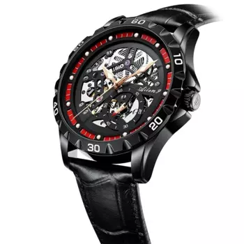 AILANG Скелет мужские часы лучший бренд класса люкс бизнес автоматические механические часы мужские водонепроницаемые спортивные наручные часы Relogio