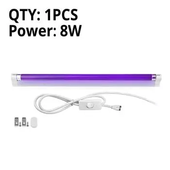 AIMENGTE Ультрафиолетовая лампа T5 синяя