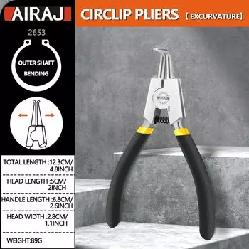 AIRAJ Плоскогубцы 5 дюймов