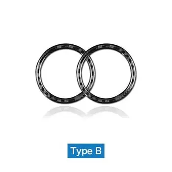 Airspeed для Mercedes Benz GLS ML GLE GL аксессуары для автомобиля из углеродного волокна кондиционеры на выходе наклейки для автомобиля Стайлинг