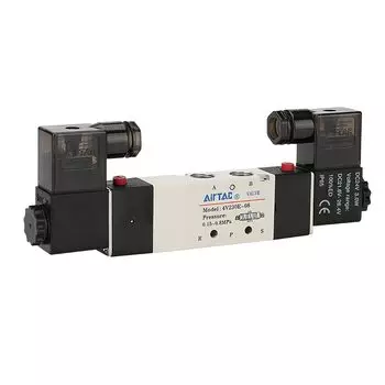 AIRTAC пассажирский Пневматический электромагнитный клапан 4V130-06 4V230-08 4V330-104V430-15, точечный клапан управления