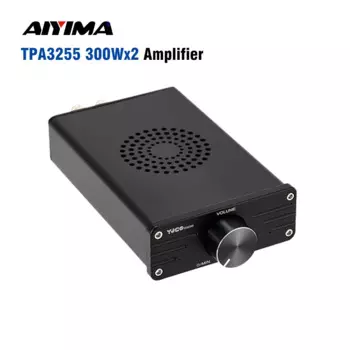 AIYIMA Hi-Fi усилители мощности 300 Втx2 TPA3255 усилитель звука стерео мини-динамик класса D усиливает 2-канальный аудиоусилитель