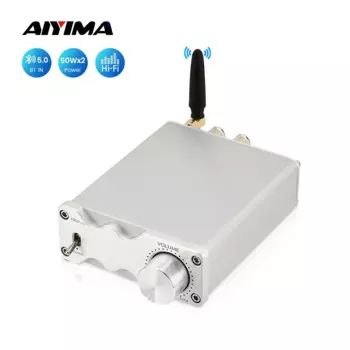 AIYIMA Мини Bluetooth 5.0 усилители мощности TPA3116 HiFi усилитель звука 50Wx2 стерео усилитель звука домашний усилитель звука