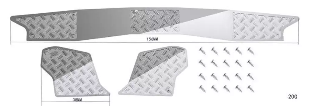 AJRC Бамперы для Trax Trx-4 92076-4 Bronco