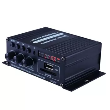 AK370 Усилитель Bluetooth Hi-Fi Стереоусилитель Динамик Усилитель мощности звука