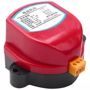 Акция! 220V привод для воздушной Демпферная заслонка Электрический воздуховод приводной клапан ветра клапана драйвера 1NM для вентиляционная труба