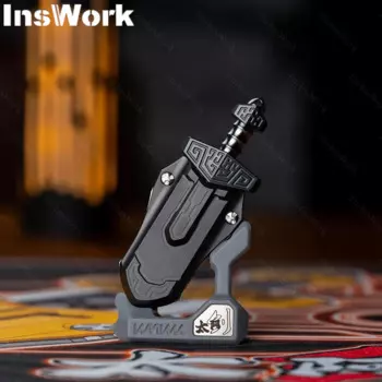 АКЦИЯ WANWU Taia Sword Oil Slick Циркониевый механический магнитный слайдер Металлические игрушки Декомпрессионные игрушки-непоседа