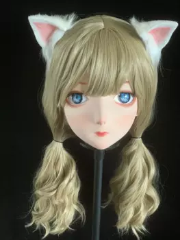 (AKG032) супермилая Женская полимерная кукла кроссдресс BJD с полной головой