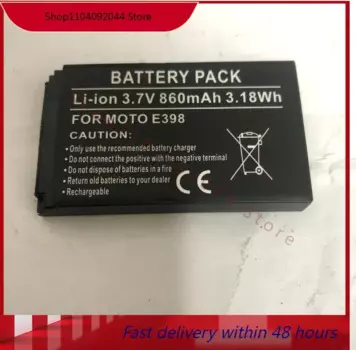 Аккумулятор 860 мАч 3,6 В для Motorola E398 ROKR E1 E3 V810 C150 SNN5699A, аккумуляторы для сотовых телефонов