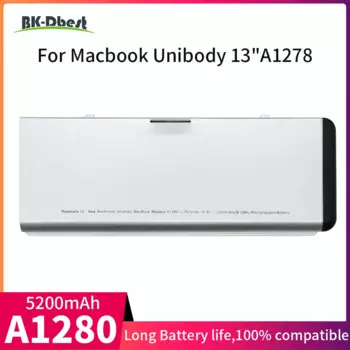 Аккумулятор A1280 для ноутбука Apple Macbook Unibody 13 дюймов, A1278, 2008 год