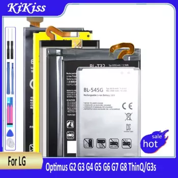 Аккумулятор BL-54SH для LG Optimus G2 G3 G4 G5 G6 G7 G8 ThinQ/G3s G3c Beat Mini B2MINI/LTE III 3 F7 F260 L90 D415 LG870 LS751 P698