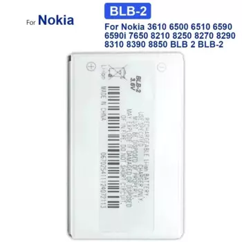 Аккумулятор BLB-2 для Nokia 8210 8250 8850 8910 8310 5210 6500 6590 6510 3610 8270 8910I 7650 6590I