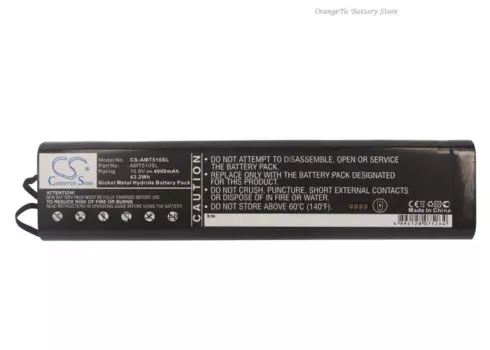 Аккумулятор Cameron Sino 10,8 В, 4000 мАч для Acterna MTS-5100e, MTS-5000, OTDR E6000, Anritsu Lite3000(E), EXFO FTB-100, FTB-400 + ИНСТРУМЕНТ