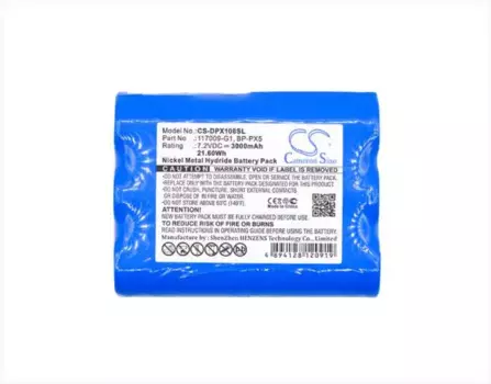 Аккумулятор Cameron Sino 3000 мАч для DRANETZ DBMP1 DBPG106 DBPV10 DBPV500 DBPVFLEX DBPX108 117009-G1 BP-PX5