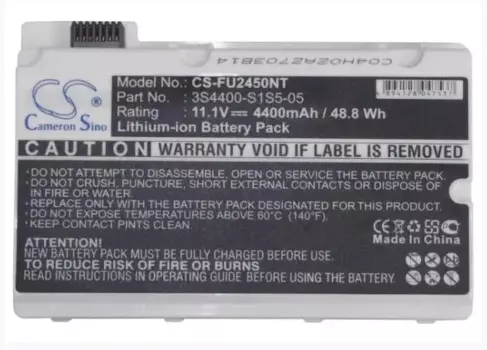 Аккумулятор Cameron Sino 4400 мАч для FUJITSU Amilo C7000 C7002 C7010 One Pi2450 Pi2530 Pi2550 Pi3540 3s4400-s1s-05