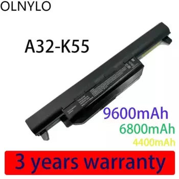 Аккумулятор для ASUS X45 X45A X45C X45V X45U X55 X55A X55C X55U X55V X75 X75V X75VD U57 U57A U57VD