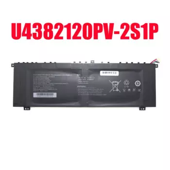 Аккумулятор для ноутбука CJ15Q01P U4382120PV-2S1P 7,6 В 6400 мАч 48,64 Втч, 10 контактов, 8 линий, новинка