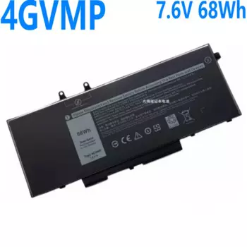 Аккумулятор для ноутбука Dell Latitude 7,6 5400 5401 5410 5411 5500 Precision 3540 3550 Inspiron 7590