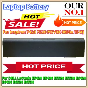 Аккумулятор для ноутбука DELL Latitude E5420 E5430 E5520 E5530 E6420 E6430 E6520 E6530 для Inspiron 7420 7520 M5Y0X 8858x T54FJ