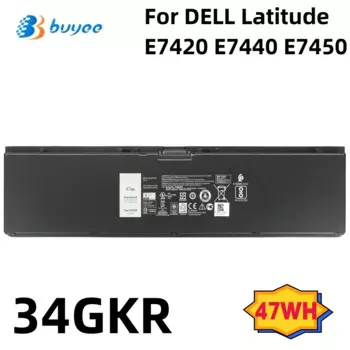 Аккумулятор для ноутбука Dell Latitude E7440 E7450 E7420 V8XN3 0909H5 0G95J5 5K1GW 3rnfd, 34GKR, 7,4 В, 47 Вт/ч