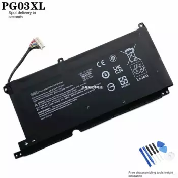 Аккумулятор для ноутбука Hp Pavilion 15-DK 15-DK0125TX, 11,55 в, Вт/ч, PG03XL