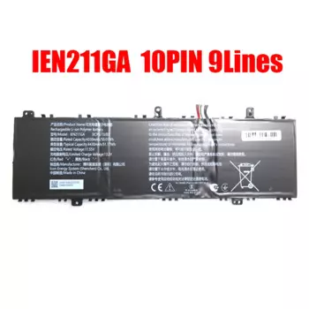 Аккумулятор для ноутбука IEN211GA 3ICP5/73/83, 11,55 в, 4430 мАч, Вт/ч, 10 контактов, 9 линий