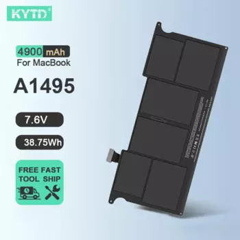 Аккумулятор для ноутбука KYTD A1495, для Apple MacBook Air 11 дюймов, A1465 (2013 2014 2015), MD711LL/A MD711/A MD712/A MD711/B 020-8084-A