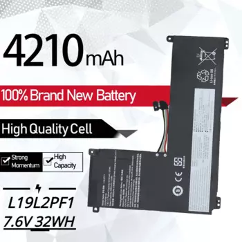 Аккумулятор для ноутбука L19L2PF1 L19C2PF1 для Lenovo IdeaPad 1-11IGL05 1-14IGL05 SB10W42960 SB10W42962 2ICP4/59/140 7,6 V 32WH 4210mAh