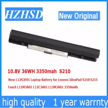 Аккумулятор для ноутбука Lenovo IdeaPad S210 S215 Touch L12M3A01 L12C3A01 L12M3A01, 10,8 В, 36 Вт/ч, 3350 мАч