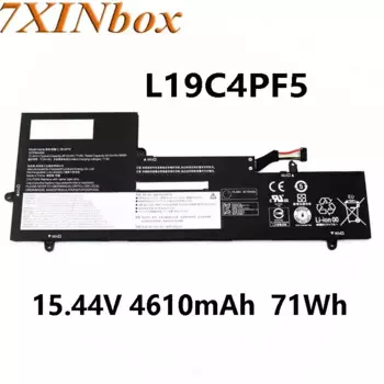 Аккумулятор для ноутбука Lenovo Yoga Slim 7-15IIL L19M4PF5 5B10W65278 5B10W65281 series 7XINbox L19C4PF5 15,44 V 4610mAh 71Wh