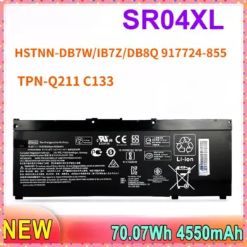 Аккумулятор для ноутбука SR04XL HP HSTNN-DB7W/IB7Z/DB8Q 917724 -855 4550 мАч/70,07WH TPN-Q211 C133 Запчасти и аксессуары для ноутбуков