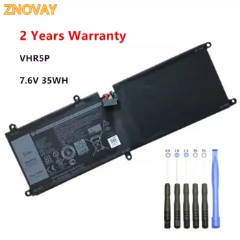 Аккумулятор для ноутбука ZNOVAY VHR5P, 7,6 В, 35 Вт/ч, для DELL Latitude 11 5175 Tablet RHF3V XRHWG 0XRHWG