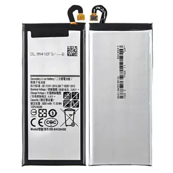 Аккумулятор для Samsung A3 A5 A7 2015 2016 2017 Edition A300 A310 A320 A500 A510 A520 A700 A710 A720 EB-BA310ABE для Galaxy A8 A9
