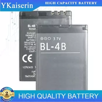 Аккумулятор для телефона BL-4B 700 мАч для Nokia N76 5000 5320XM 7070 2505 2630 2660 2760 7088 2730 6111 N75 BL 4B