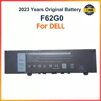 Аккумулятор F62G0 для ноутбука DELL Inspiron 13 7370 7373 7380 7386 для Vostro 5370 P83G P87G P91GRPJC3 39DY5 11,4 в 38 Вт/ч