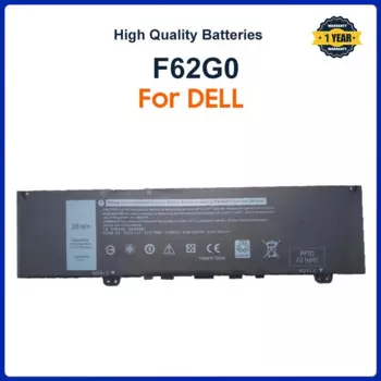 Аккумулятор F62G0 для ноутбука DELL Inspiron 13 7370 7373 7380 7386 для Vostro 5370 P83G P87G P91GRPJC3 39DY5 11,4 в 38 Вт/ч