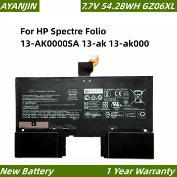 Аккумулятор GZ06XL для ноутбука HP Spectre Folio 13-AK0000SA 13-ak 13-ak000
