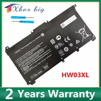 Аккумулятор HW03XL для HP 15-EG0067ST HSTNN-IB90 LB8U L97300-005 15-EG0027OD, 11,34 в, 11,55 Вт/ч, Оригинальная батарея HW03XL