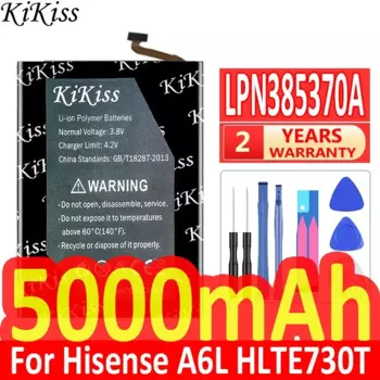 Аккумулятор KiKiss 5000 мАч LPN 385370 A для мобильного телефона Hisense A6L HLTE730T