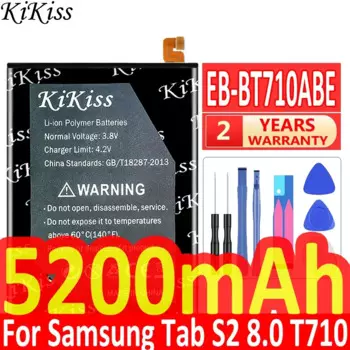 Аккумулятор KiKiss 5200 мАч EB-BT710ABA EB-BT710ABE для Samsung Galaxy Tab S2 8.0 TabS2 S 2 SM-T710 T713 T715 SM-T715C T719C