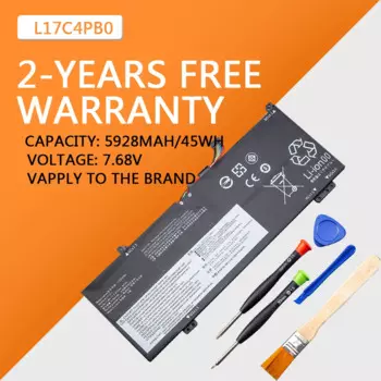 Аккумулятор L17C4PB0 для ноутбука Lenovo Xiaoxin Air 14ARR 14IKBR 15ARR 15IKBR Ideapad 530s-14IKB 530s-15IKB L17M4PB0 45WH