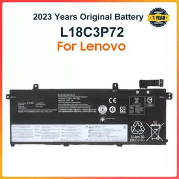 Аккумулятор L18C3P71 L18C3P72 для ноутбука Lenovo ThinkPad T490 T495 P43S P14s 1-го поколения L18L3P73 L18M3P74 L18M4P73 L18M4P74