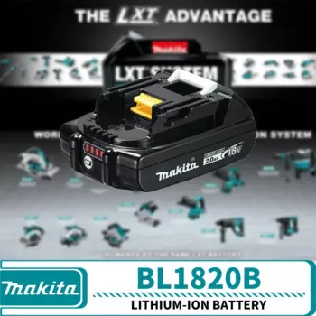 Аккумулятор Makita 18В LXT BL1820B/BL1830B/BL1840B/BL1850B/BL1860B