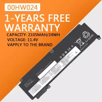 Аккумулятор T460s для ноутбука Lenovo T470S 00HW024 00HW025 00HW022 01AV407 01AV406 00HW023 SB10J79004 SB10F46463 SB10F46475