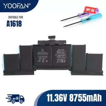 Аккумулятор YOOFAN A1618 11,36 в 2015 Втч для Apple MacBook Pro 15 дюймов Retina A1398 00079 год 020-MJLQ2LL/A MJLT2LL/A с инструментами